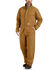 Carhartt Men's Brown Washed Duck Insulated Coveralls , Brown, hi-res