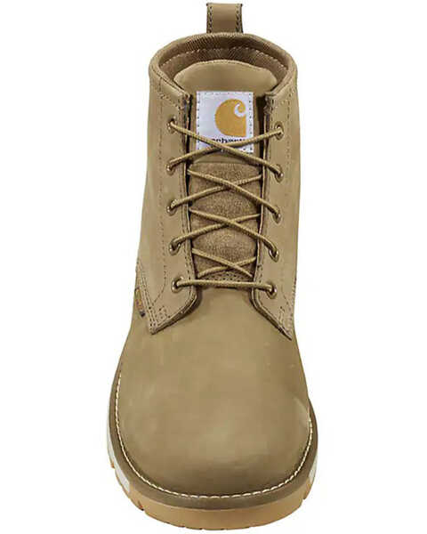 Image #4 - Carhartt Men's Millbrook 5" Waterproof Work Boots - Soft Toe, Tan, hi-res