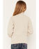 Image #4 - Ariat Girls' Running Horses 1/4 Zip Pullover Sweatshirt, Oatmeal, hi-res