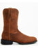 Image #2 - Cody James Cush Core® Men's Highland Roper Western Boots - Round Toe, Brown, hi-res