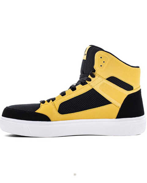 Image #3 - Volcom Men's Evolve Skate Inspired High Top Work Shoes - Composite Toe, Black, hi-res