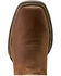 Image #4 - Ariat Men's Big Rig Performance Western Boots - Broad Square Toe, Brown, hi-res