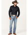 Image #1 - Ariat Men's M5 Baylor Lark Medium Wash Straight Rigid Jeans, , hi-res