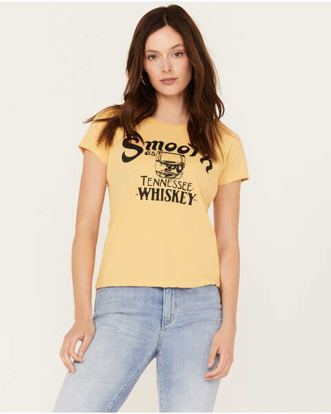 Image #1 - Bandit Women's Smooth As Tennessee Whiskey Tee, Gold, hi-res