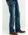 Image #3 - Ariat Men's M5 Lennox Stretch Stackable Slim Straight Jeans, Blue, hi-res