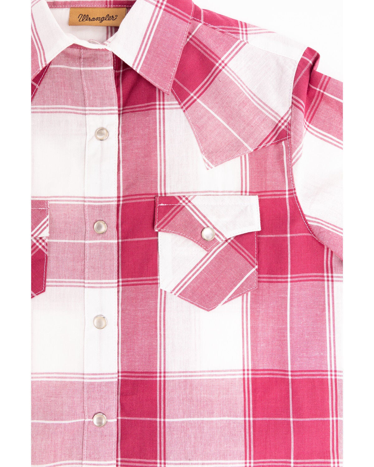 wrangler long sleeve pearl snap