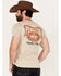 Image #4 - Pendleton Men's Boot Barn Exclusive Rodeo Rider Short Sleeve Graphic T-Shirt, Tan, hi-res