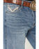 Image #2 - Rock & Roll Denim Men's Double Barrel Medium Wash Relaxed Bootcut Stretch Denim Jeans, Medium Wash, hi-res