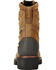 Ariat Men's Powerline H20 400g 8" Work Boots - Composite Toe, Brown, hi-res