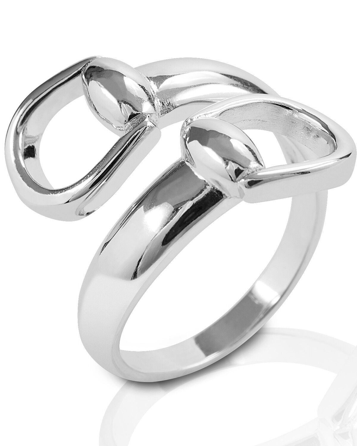 Kelly Herd Women's New Bit Ring, Silver, hi-res