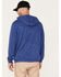 Image #4 - Hawx Men's Graphic Slub Pullover Hooded Work Sweatshirt, Bright Blue, hi-res