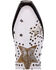 Image #6 - Caborca Silver by Liberty Black Women's A Star is Born Zippered Booties - Snip Toe , White, hi-res