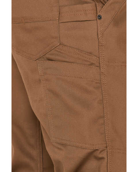Image #4 - Ariat Men's Rebar M4 Stretch Canvas Utility Straight Pants , Beige/khaki, hi-res
