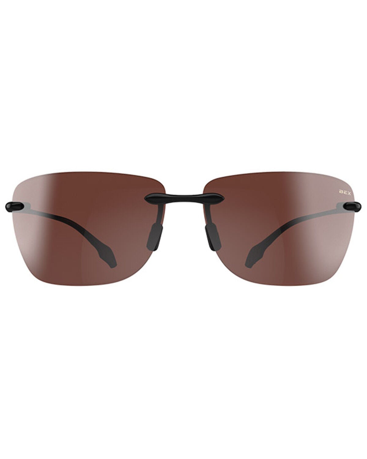 Image #3 - Bex Jaxyn XL Sunglasses, Black/brown, hi-res