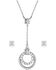 Image #1 - Montana Silversmiths Women's Twilight Riata Jewelry Set - 3 Piece, Silver, hi-res