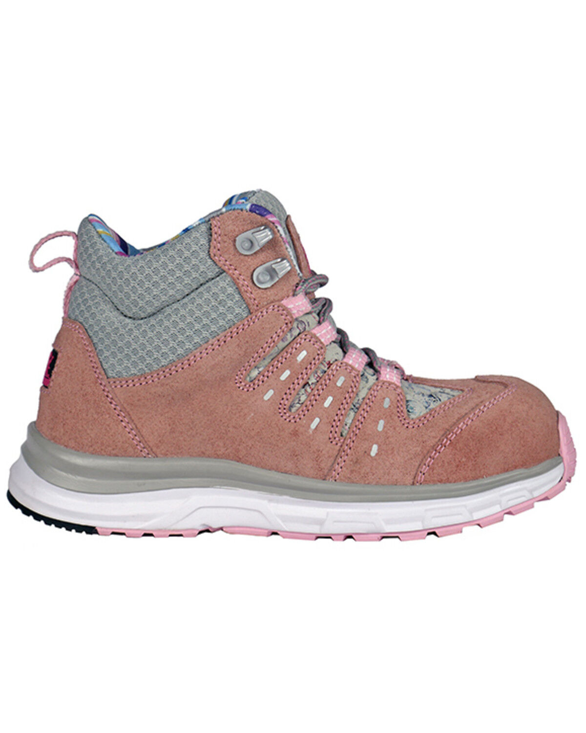 Image #2 - Hoss Women's Trisha Work Boots - Composite Toe, Pink, hi-res