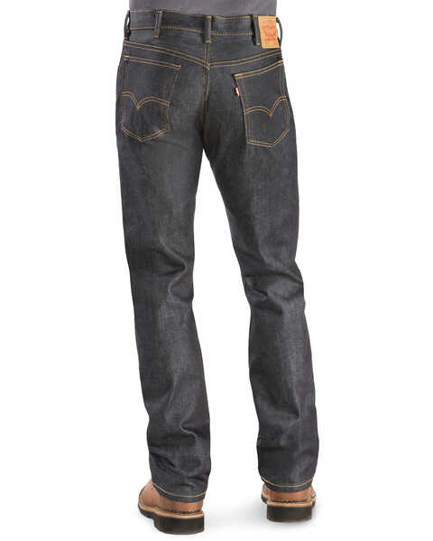 Levi's Men's 517 Rigid Low Slim Bootcut Jeans , Indigo, hi-res