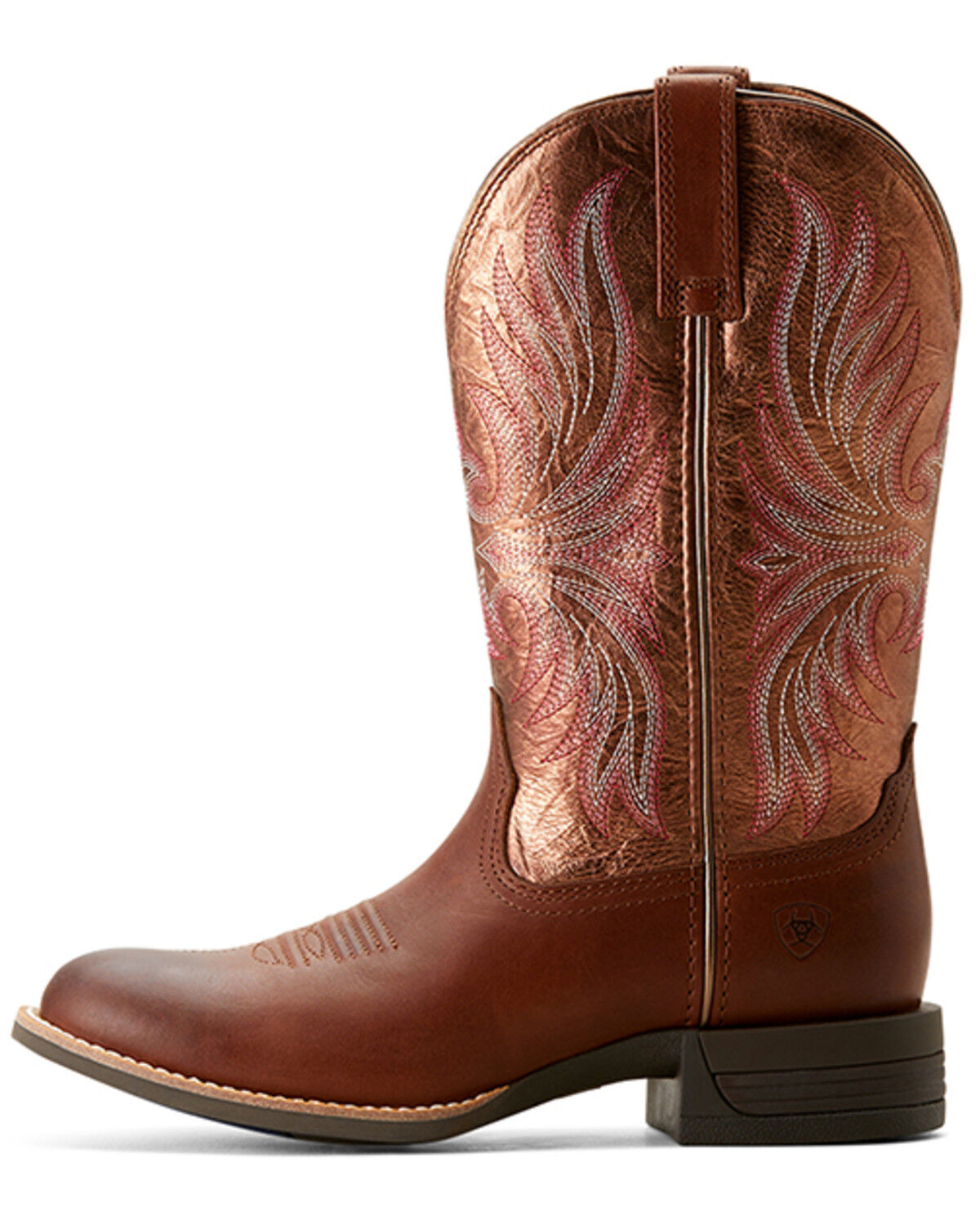 Image #2 - Ariat Women's Ranahan Performance Western Boots - Round Toe, Brown, hi-res