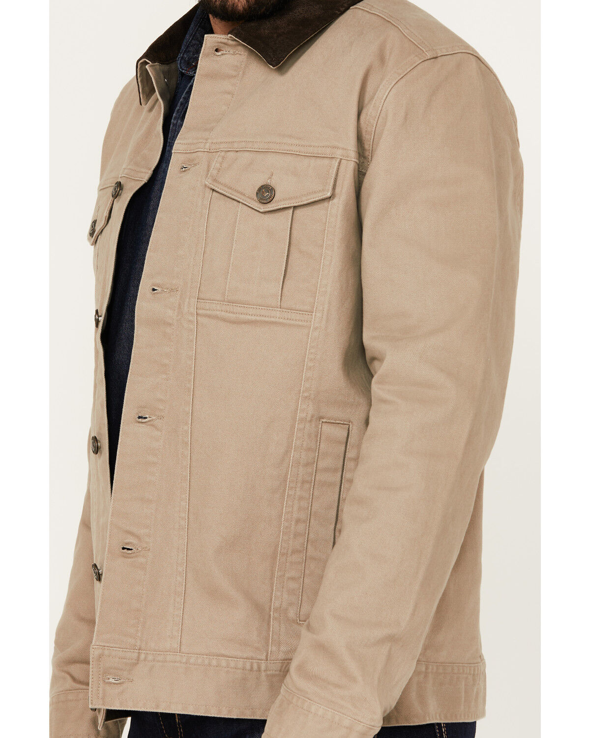 Image #3 - Cody James Men's Ozark 5.0 Unlined Lightweight Canvas Jacket, Sand, hi-res
