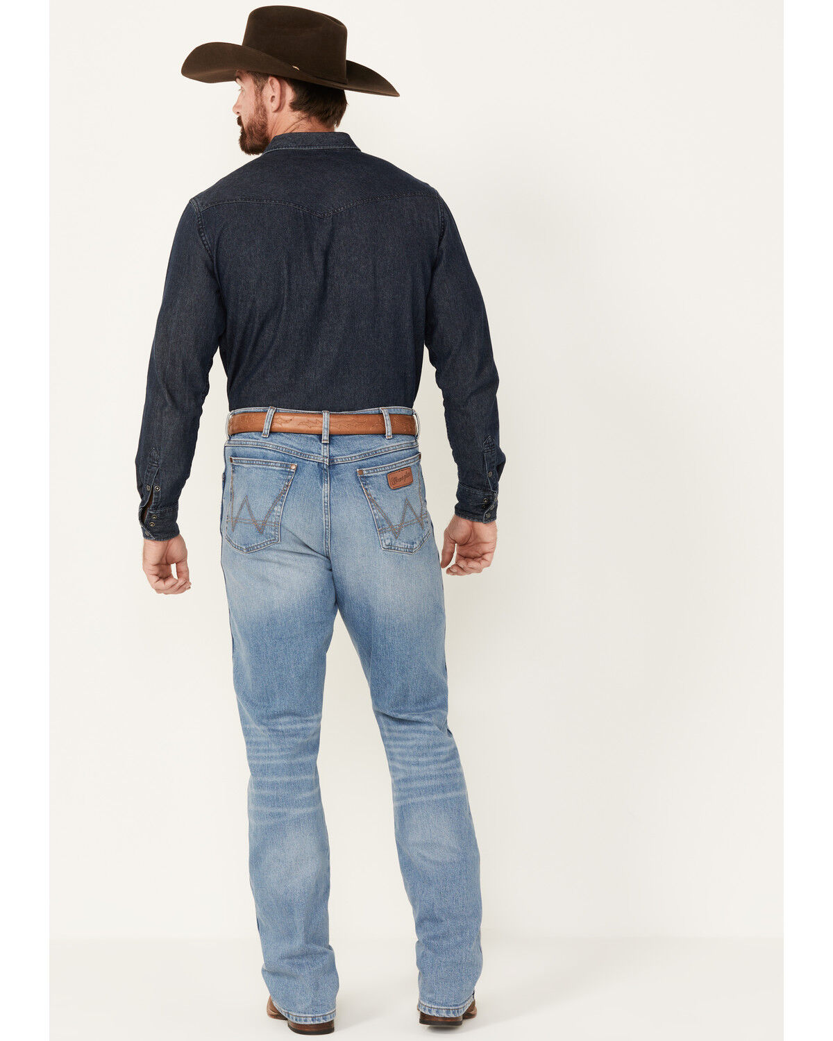 Wrangler Retro Men's Light Wash Relaxed Bootcut Stretch Wrangler Retro Men's Light Wash Relaxed Bootcut Stretch