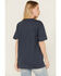 Image #4 - Ariat Women's Born USA Short Sleeve Graphic Tee, Navy, hi-res
