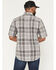 Image #4 - Carhartt Men's Fort Loose Fit Short Sleeve Button-Down Work Shirt, Grey, hi-res