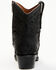 Image #5 - Circle G Women's Embroidered Booties - Snip Toe, Black, hi-res