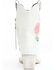 Image #5 - Golo Women's Jesse Cactus Western Booties - Snip Toe, White, hi-res