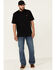 Rock & Roll Denim Men's FR Reflex Double Barrel Relaxed Straight Work Jeans , Blue, hi-res