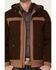 Image #3 - Pendleton Men's Brown Highlander Hooded Wool Zip-Front Field Coat , , hi-res