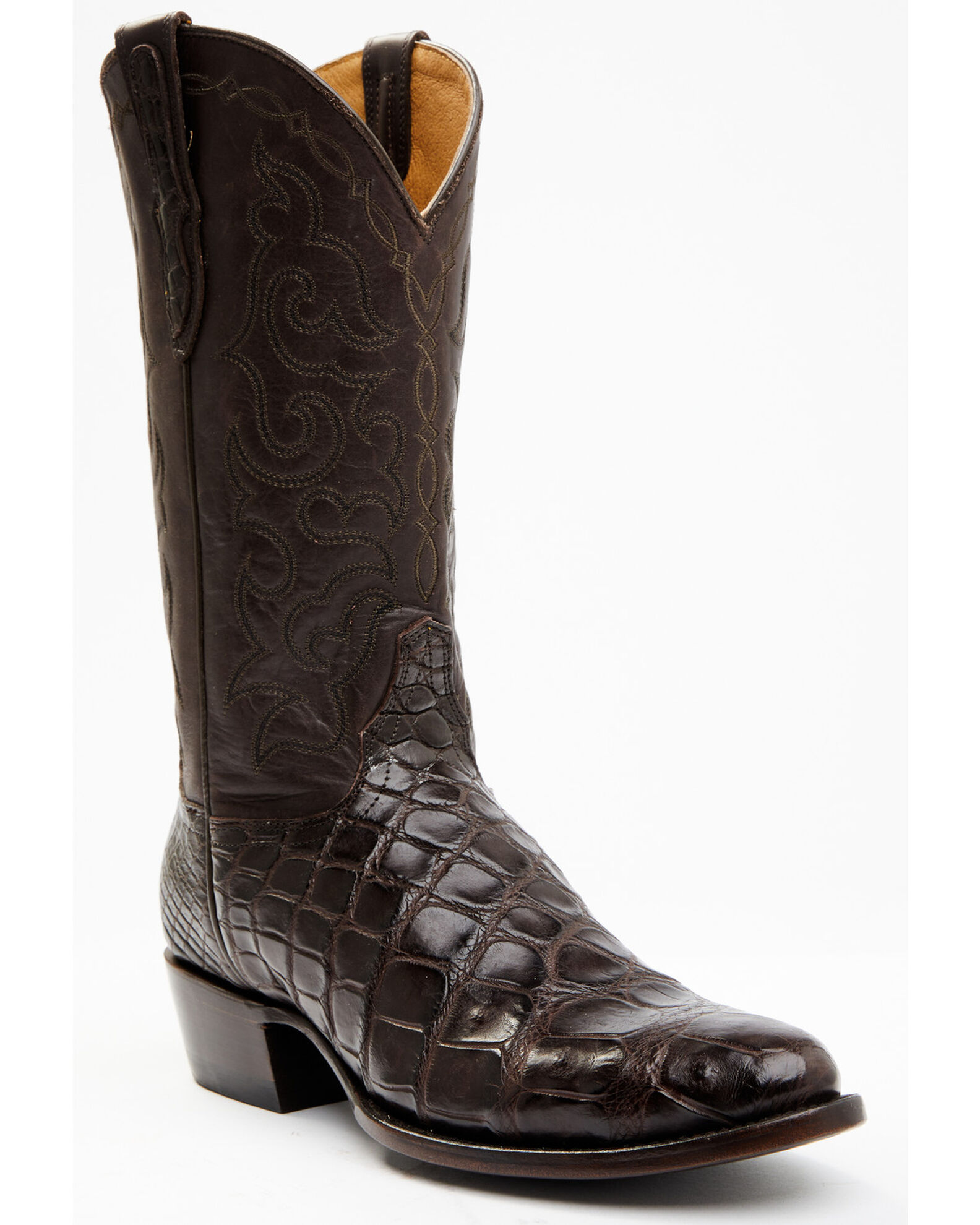 American alligator boots top