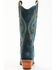Image #5 - Planet Cowboy Women's Steel My Blues Psychedelic Suede Leather Western Boot - Snip Toe, Blue, hi-res