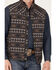 Image #3 - Cinch Men's Southwestern Print Concealed Carry Vest, Brown, hi-res