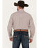 Cinch Men's Plaid Print Long Sleeve Button Down Western Shirt , White, hi-res