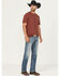 Image #1 - Cody James Men's Hombre Medium Wash Slim Straight Stretch Denim Jeans, Medium Wash, hi-res