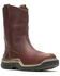 Image #1 - Wolverine Men's Raider Durashock Western Work Boots - Soft Toe, Brown, hi-res