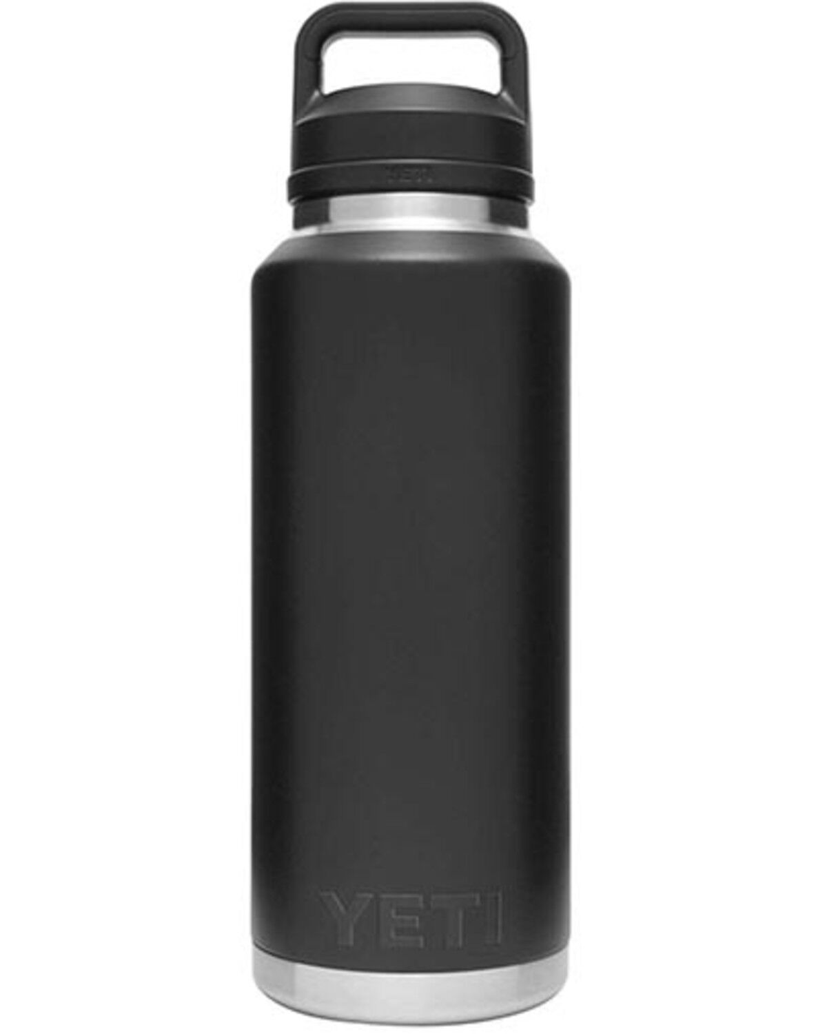 Image #2 - YETI Rambler® Chug Cap 46oz Water Bottle, Black, hi-res