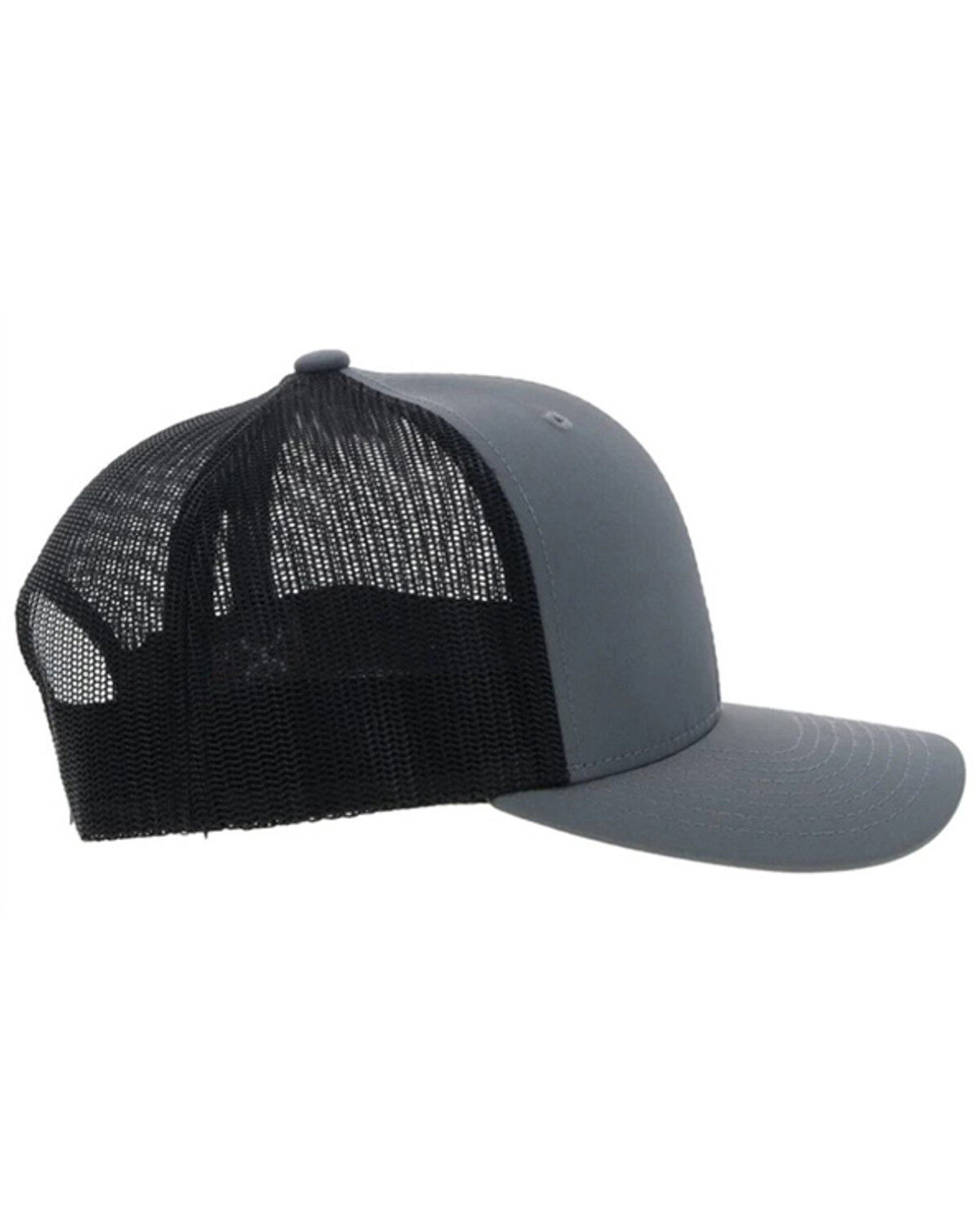 Image #5 - Hooey Men's Hog Logo Trucker Cap, Black/grey, hi-res