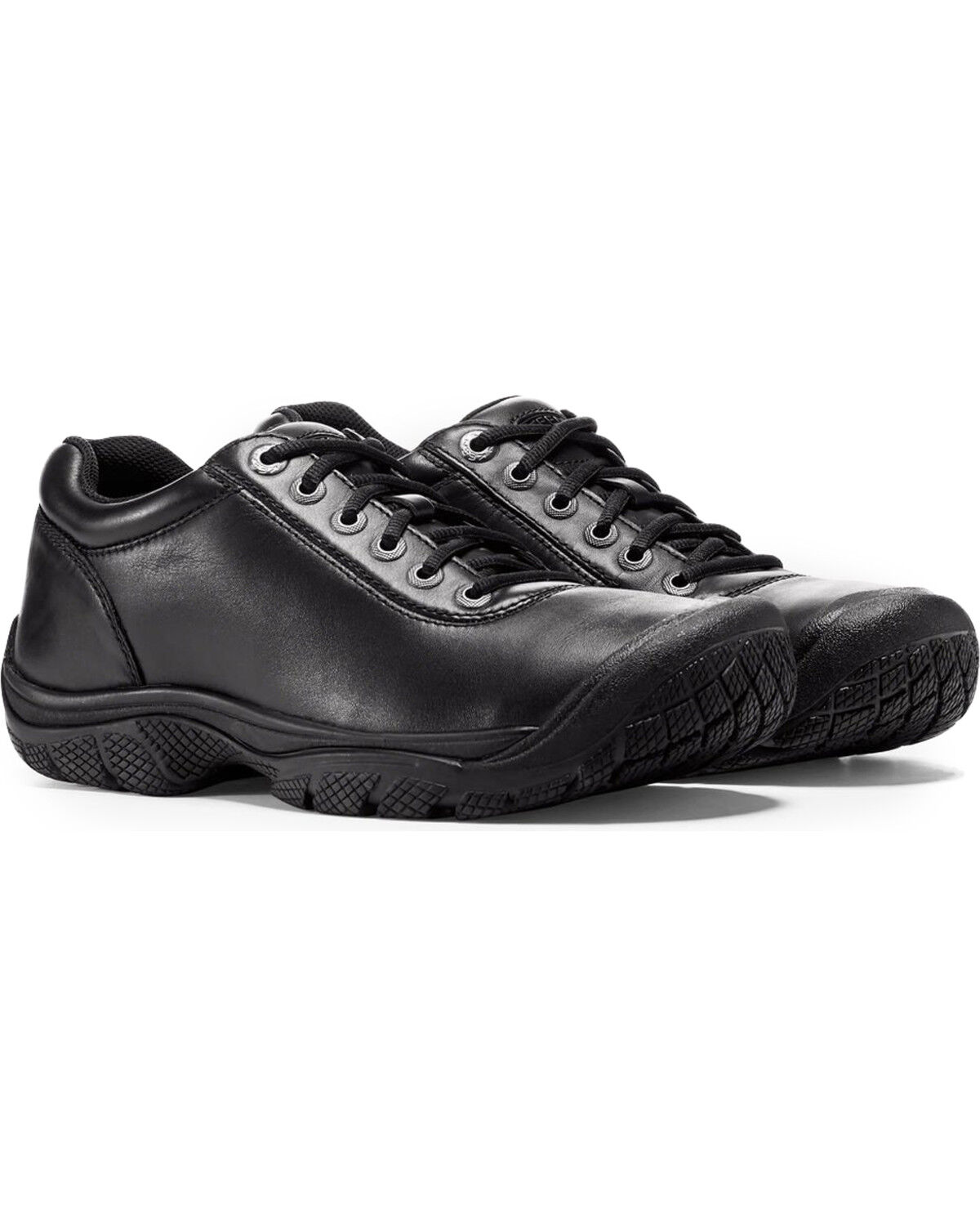 Image #2 - Keen Men's PTC Waterproof Work Oxford Shoes, Black, hi-res
