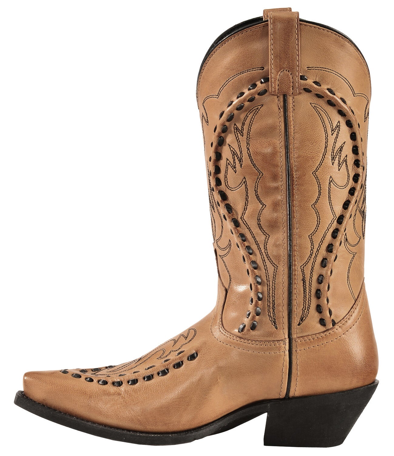 Image #3 - Laredo Men's Laramie Western Boots - Snip Toe, , hi-res