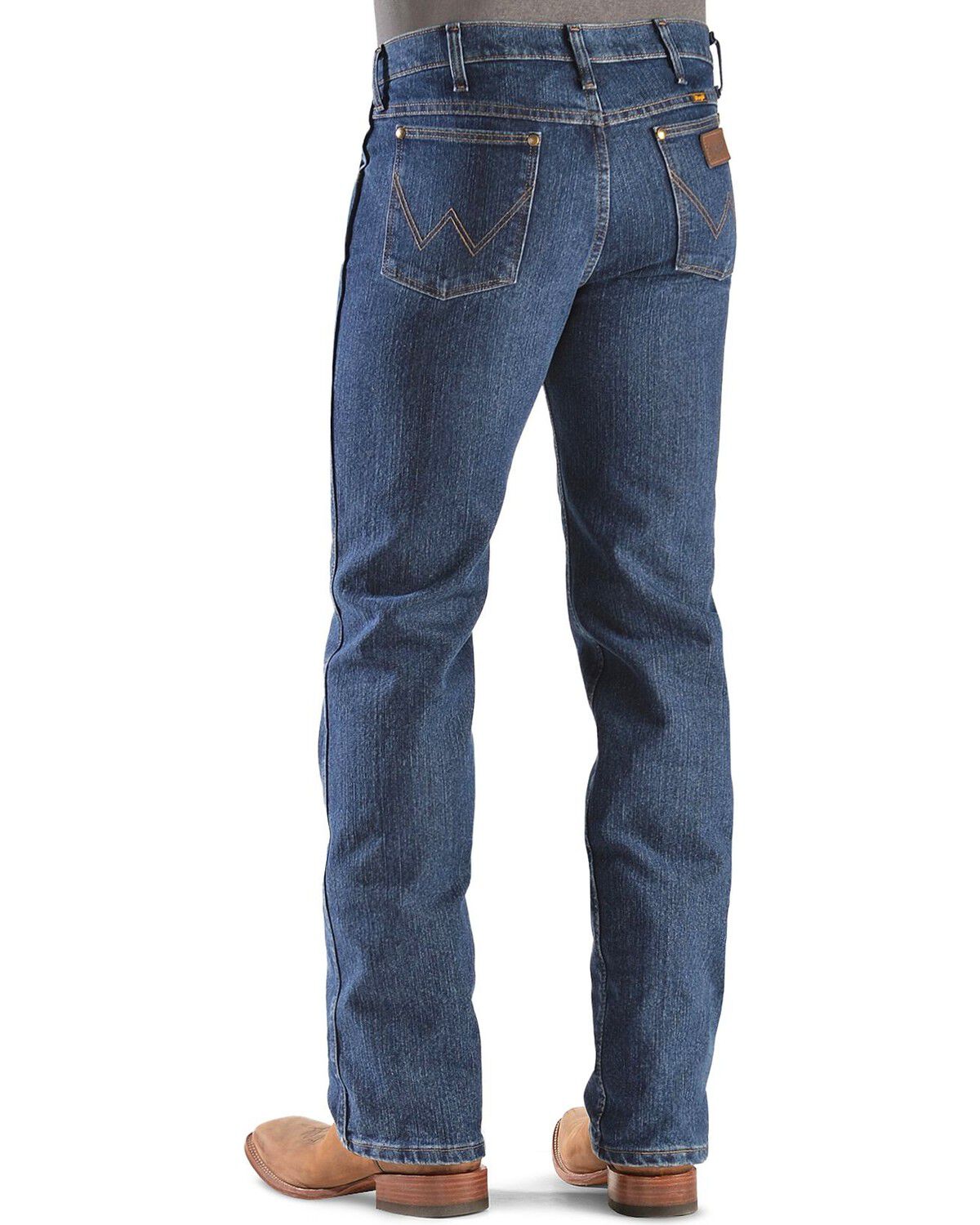 Wrangler Premium Performance Advanced Comfort Cowboy Cut Slim Fit Jeans - Big & Tall, Dark Denim, hi-res