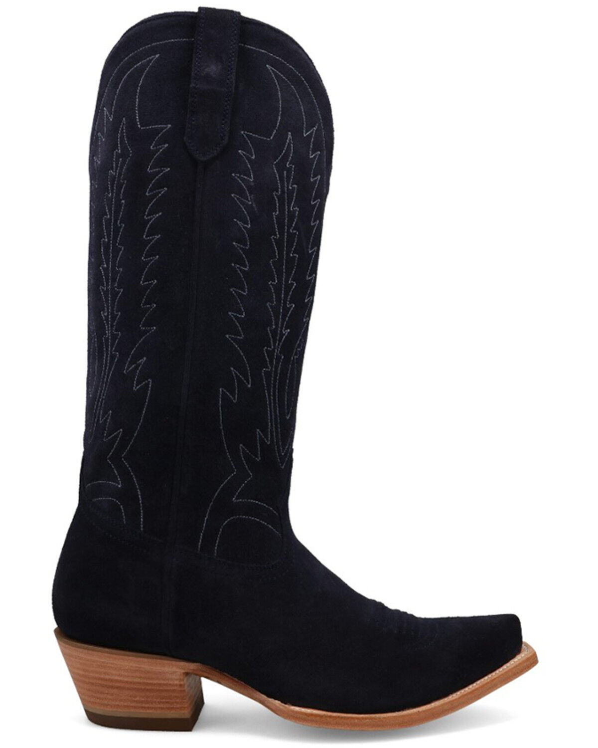 Image #2 - Black Star Women's Victoria Western Boots - Snip Toe, Navy, hi-res