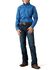 Image #4 - Ariat Boys' Geo Print Long Sleeve Button-Down Western Shirt, Blue, hi-res