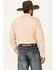 Image #4 - Cody James Men's Reckoning Striped Print Long Sleeve Snap Western Shirt, Ivory, hi-res