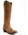 Image #1 - Lane Women's Plain Jane Western Boots - Round Toe , Brown, hi-res