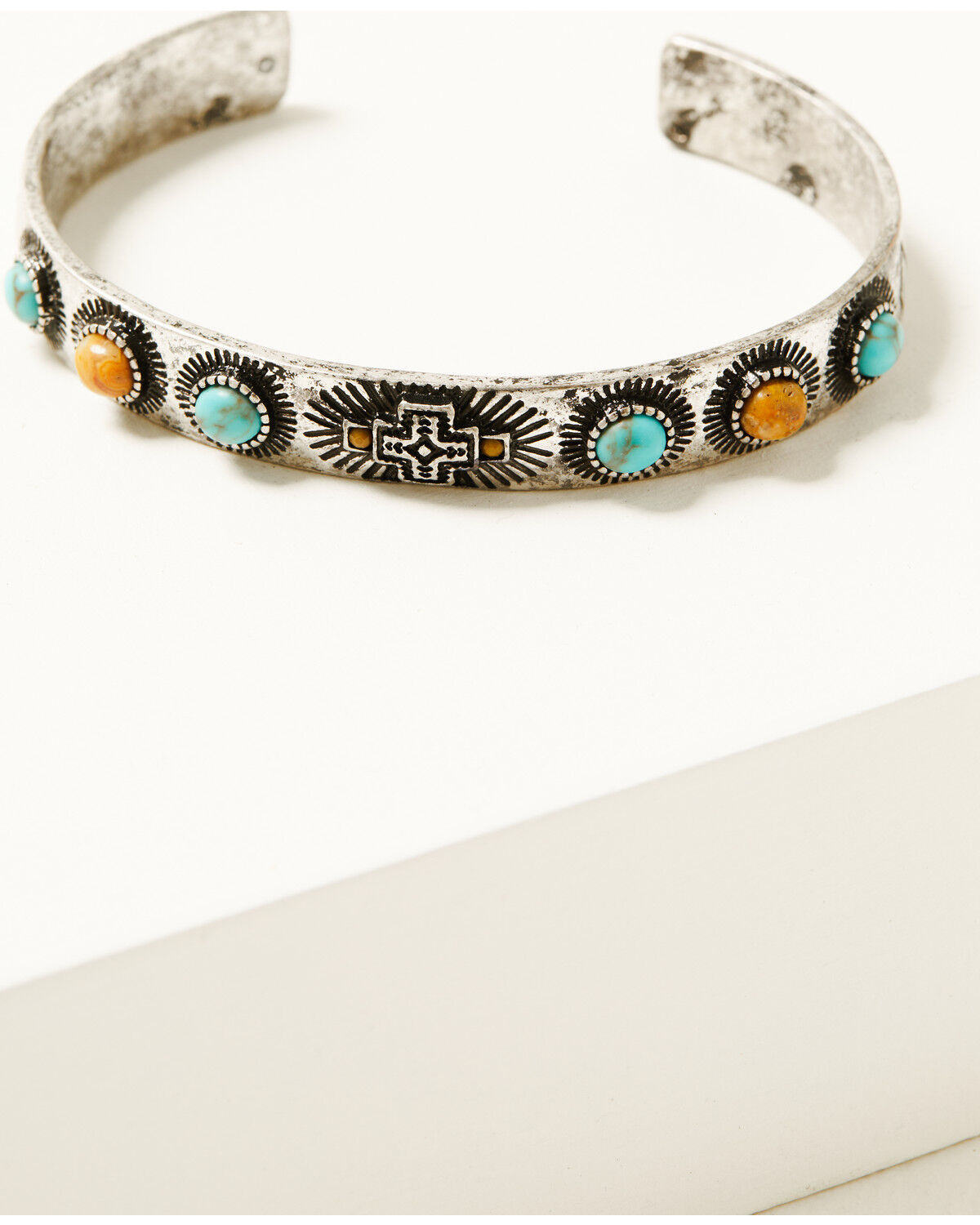 Image #3 - Shyanne Women's Heart Rodeo Sunset Bracelet Set - 4 Piece, Turquoise, hi-res