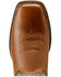 Image #4 - Ariat Men's Cattle Call Performance Western Boots - Broad Square Toe , Brown, hi-res