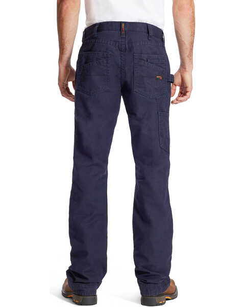 Ariat Men's FR M4 Workhorse Bootcut Jeans, Navy, hi-res