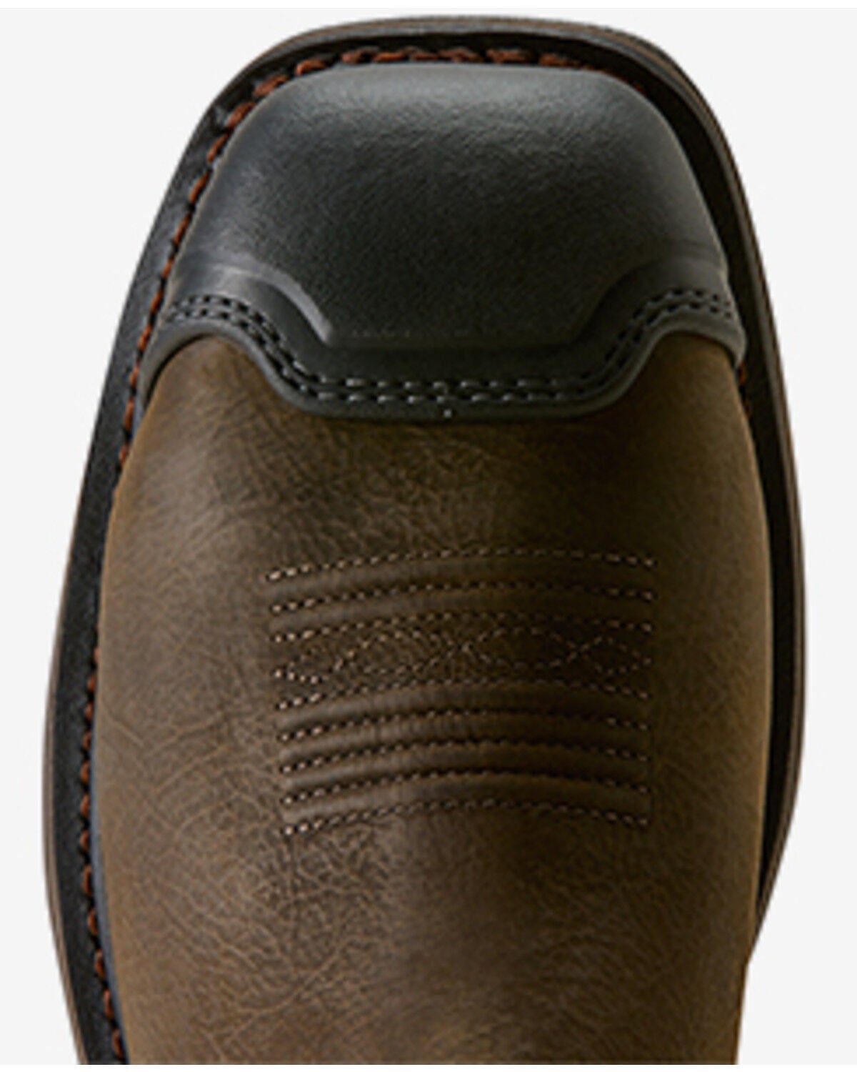 Image #4 - Ariat Men's WorkHog &reg; Full Boar Waterproof Pull-On Work Boots - Composite Toe, Brown, hi-res