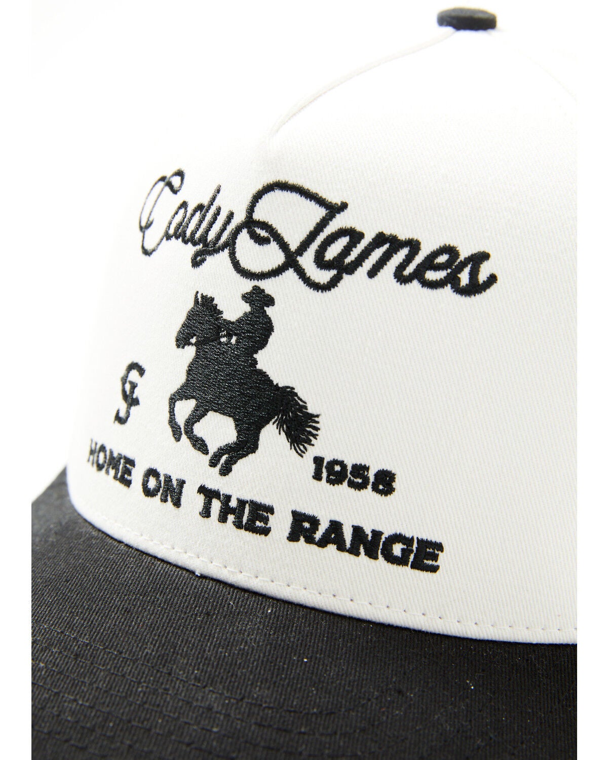 Image #2 - Cody James Men's Home On The Range Ball Cap, Black, hi-res